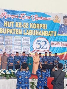 Hut Korpri di Labuhanbatu di  Tandai Dengan Ziarah Ke Makam Pahlawan