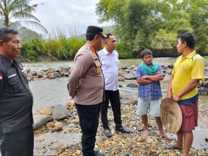 Kapolres Pasaman Razia Dadakan Tambang Emas Ilegal, Hanya Temukan Pendulang Tradisional