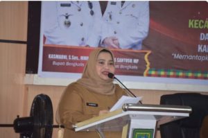 Bupati Kasmarni Sampaikan 9 Program Strategis Di Musrenbang Kecamatan Bukit Batu