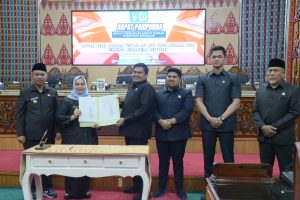 Bupati Bengkalis Sampaikan Ranperda Pertanggung jawaban APBD 2024