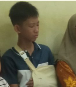 Pelajar kelas II SMA Rantauprapat Dibegal, Tangan Patah, Pelaku Masih Berkeliaran