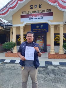 Mahasiswa Sampaikan Data Tambahan Dugaan Suap Manipulasi Pengangkatan Perangkat Desa Pulo Jantan ke Polisi