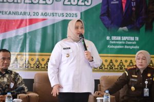 Bupati Kasmarni : Penyusunan Peta Resiko, Wujudkan Pembangunan Akuntabel dan Adaptif di Bengkalis
