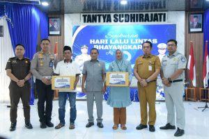 Hari Lalu Lintas, Bupati Kasmarni Apreasiasi Layanan Personel Lantas Polres Bengkalis