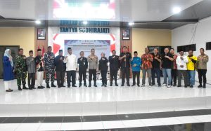 Diselenggarakan Polres, Bupati Bengkalis Bacakan Deklarasi Damai