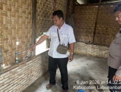 Polsek Bilah Hilir Grebek Sarang Narkoba di Kampung Padang, Alat Hisap Sabu Berserakan