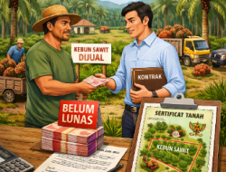 ‎Dituding Tak Lunasi Pembelian Kebun Sawit, Oknum Kades Pematang Bakal Dipolisikan