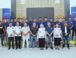 ‎Bupati Lepas Kontingan Wartawan Labuhanbatu Ikut PORWASU 2026 ‘Rebut Piala Gubernur’