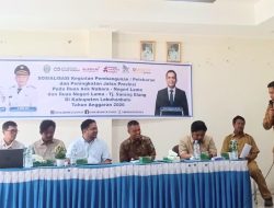 ‎Sosialisasi Peningkatan Jalan Lintas Aek Nabara- Tj. Sarang Elang, Anggota DPRD Eko Ardianyah Soroti Truk Bertonase Berlebih‎