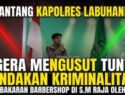 ‎Barbershop Pleasure di Rantauprapat Dibakar OTK, Aktivis Mahasiswa Desak Polisi Bertindak Cepat‎