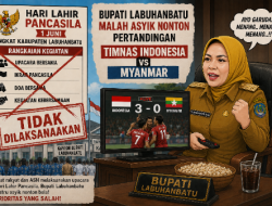 ‎Bupati Maya Hasmita Tak Gelar Peringatan Hari Lahir Pancasila, Asyik Nonton Indonesia Vs Myanmar