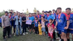 ‎Tim ‘Bengkel Las’ Juara Laga Penutupan Turnamen Bola Piala Ketua DPRD Labuhanbatu‎